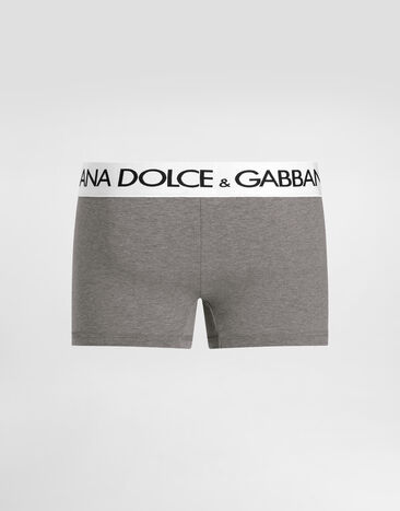 Dolce & Gabbana Two-way-stretch cotton jersey regular-fit boxers Grey M4B97JONN97