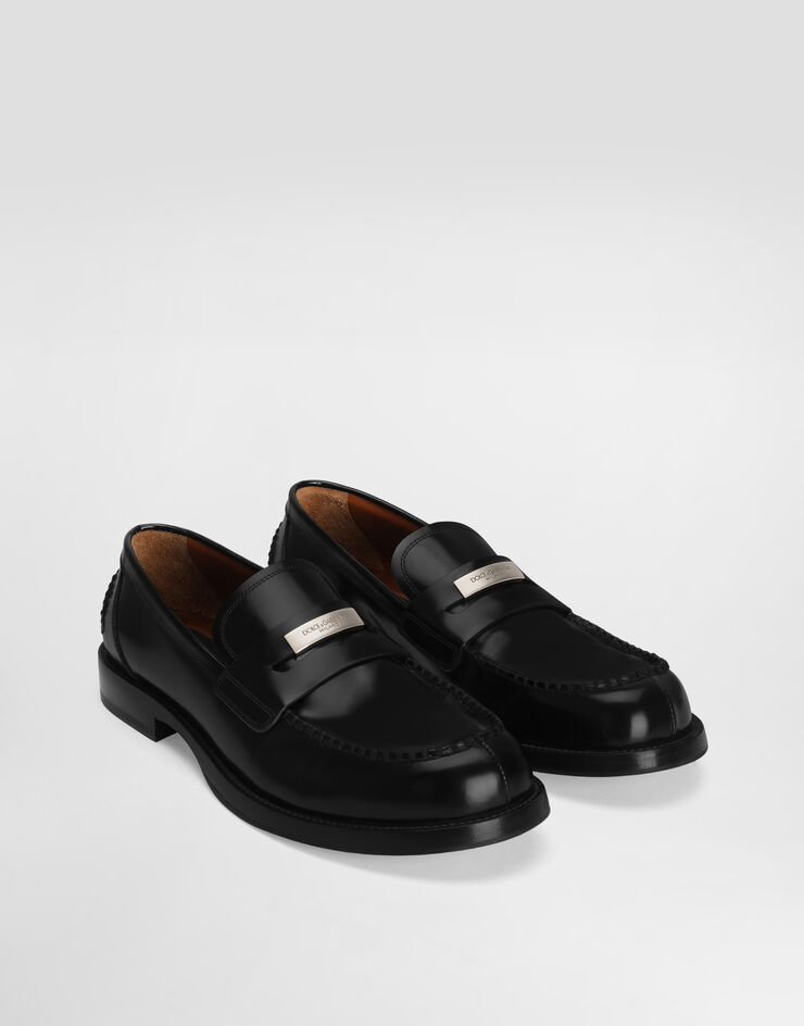 Dolce & Gabbana Mocasines en piel de becerro Dolce & Gabbana Mocasines en piel de becerro Black A30291A0780
