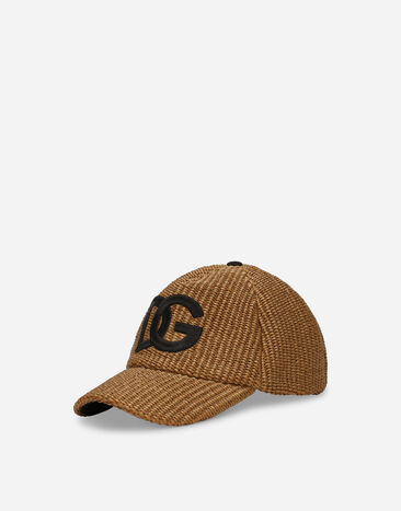 Dolce & Gabbana Trucker hat with DG logo Brown GXZ04TJBSG0