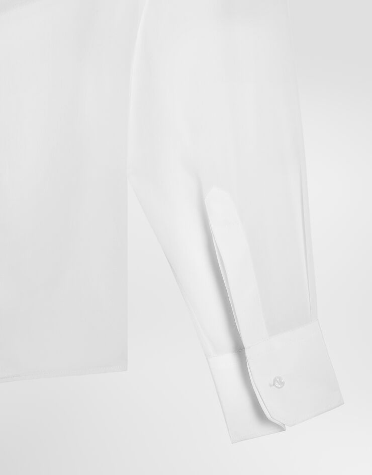 Dolce & Gabbana Gold crêpe de chine shirt White G5NP9TGK522