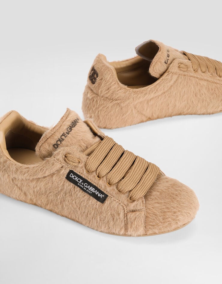 Dolce & Gabbana Schuhe Portofino Soft aus Alpaka Dolce & Gabbana Schuhe Portofino Soft aus Alpaka Beige CS2471A3S55