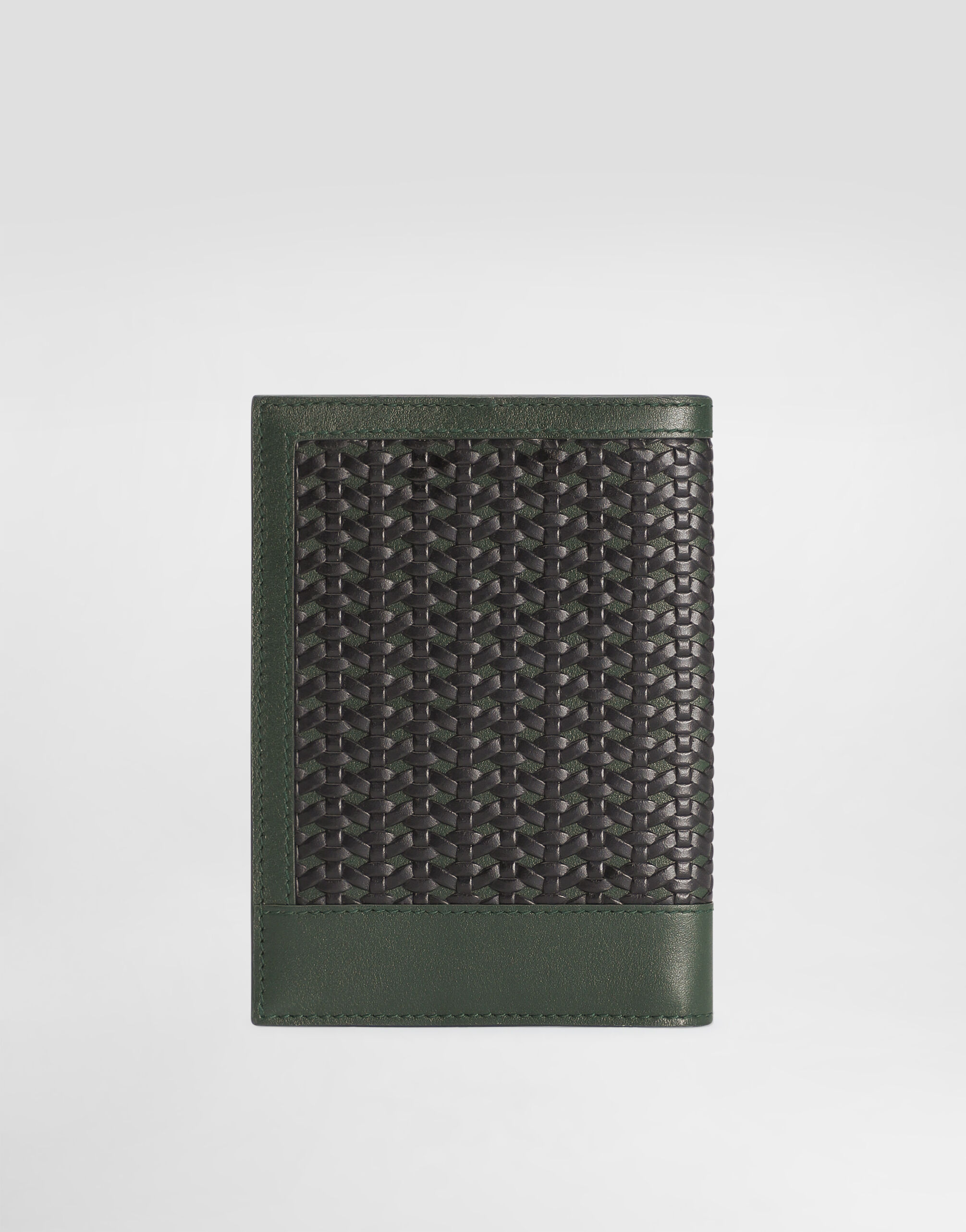 Crocodile leather passport case in Multicolor for Men