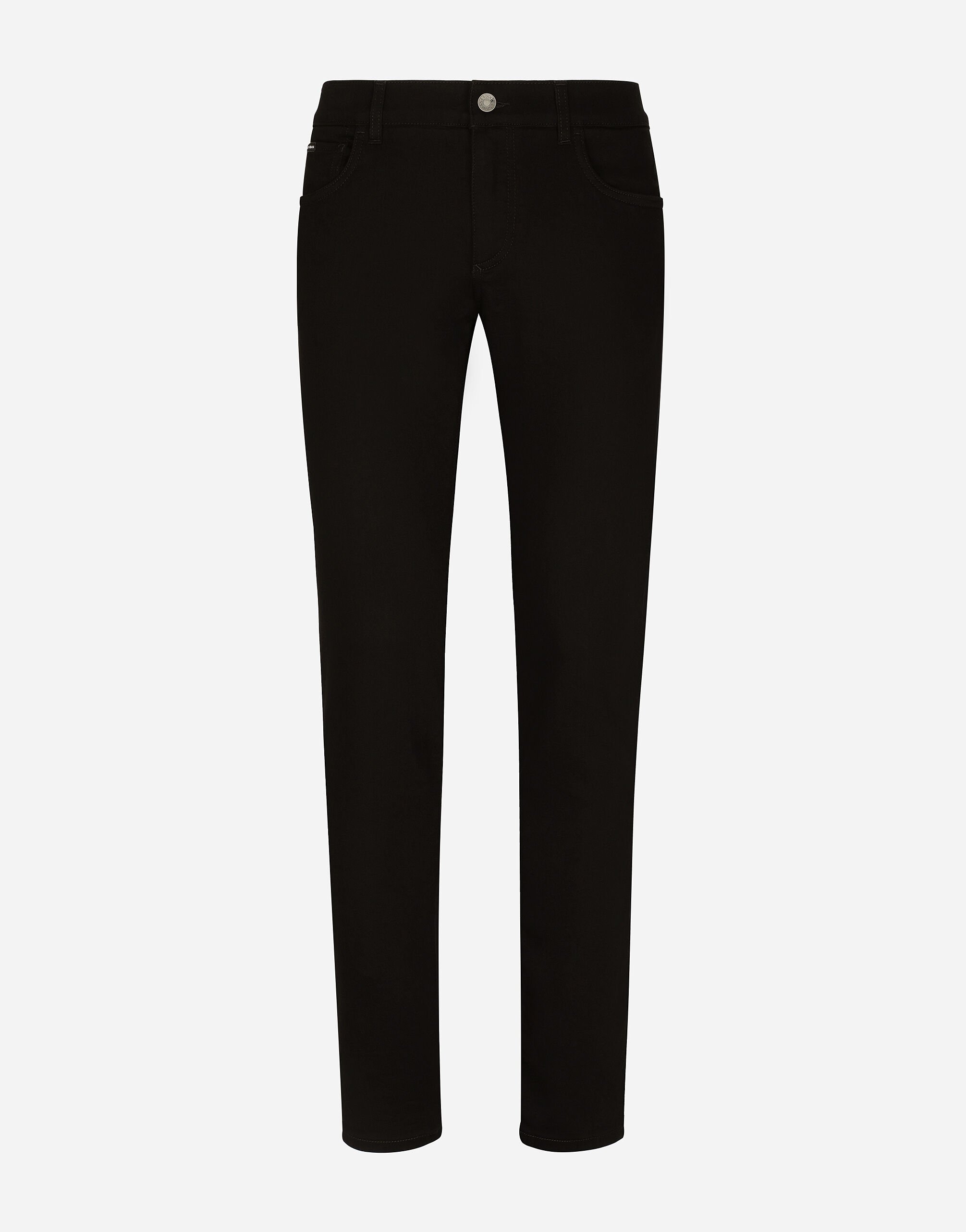 Dolce & Gabbana Jean skinny stretch noir lavé Noir G5JG4TFU5U8
