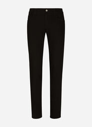 Dolce & Gabbana Black wash skinny stretch jeans Black G5JG4TFU5U8
