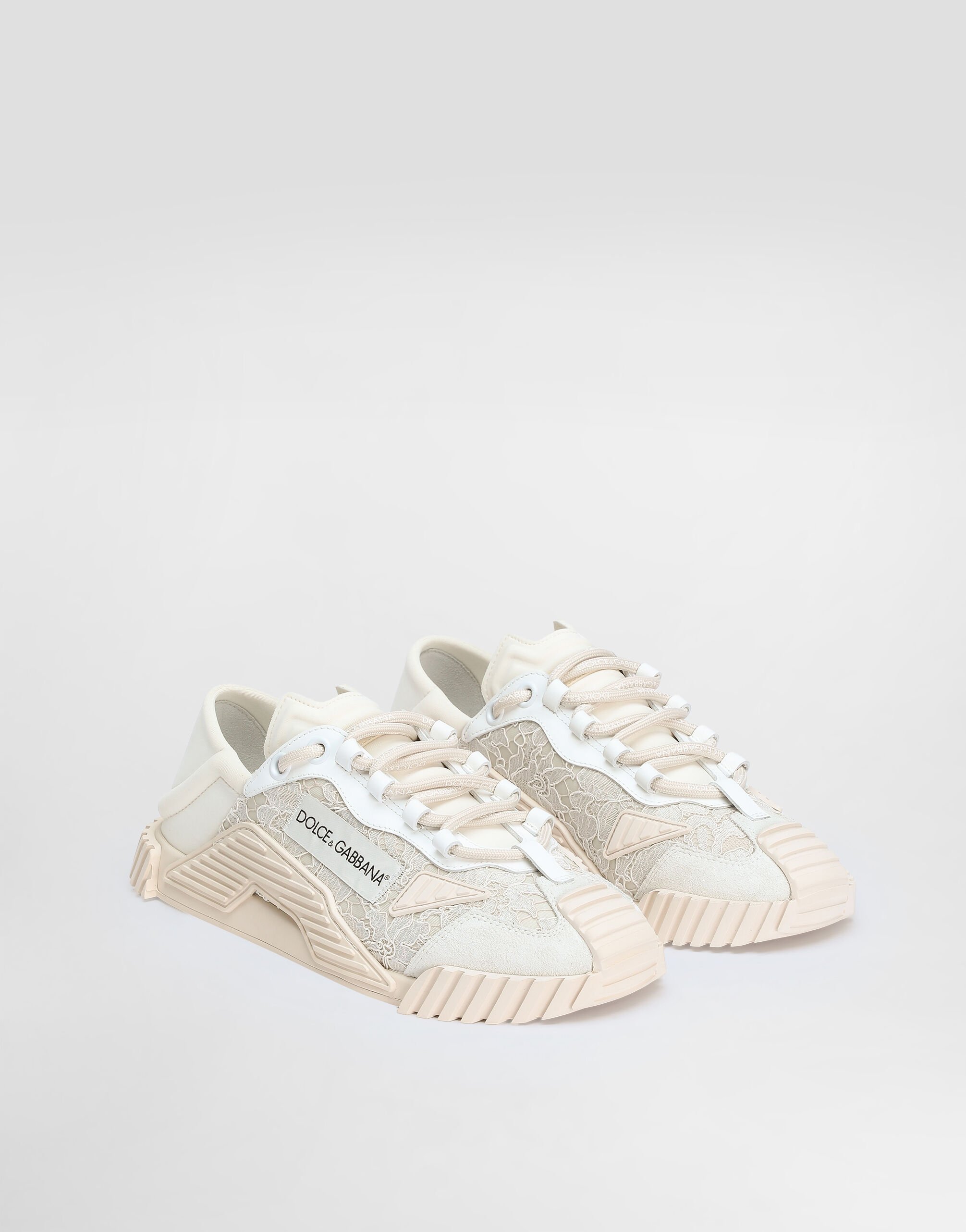Mixed-materials NS1 slip-on sneakers in Grey for Women Mixed-materials NS1 slip-on sneakers in Grey for Women