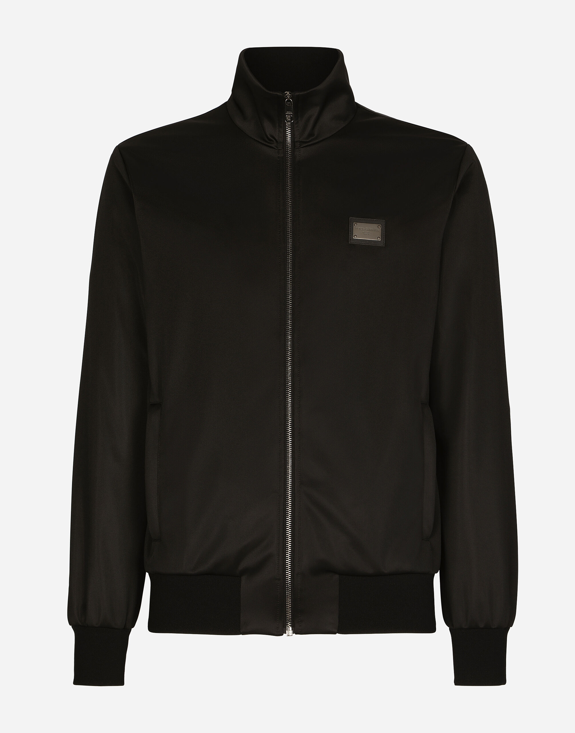 FELPA CON ZIP in Nero da Uomo Dolce Gabbana
