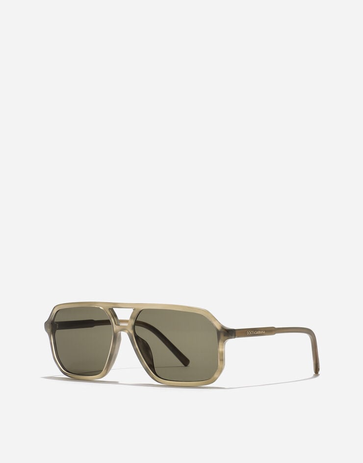 Dolce & Gabbana Everyday Sunglasses Transp green on striped green VG4541VP803