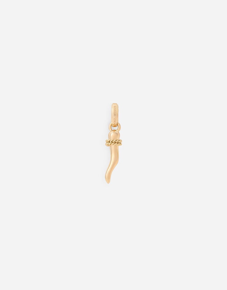 Dolce & Gabbana Good Luck-Charm aus Gelbgold Gelbgold WALG2GWYE01