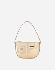 Dolce&Gabbana Foiled nappa leather DG Girlie handbag Gold WBP6L2W1111
