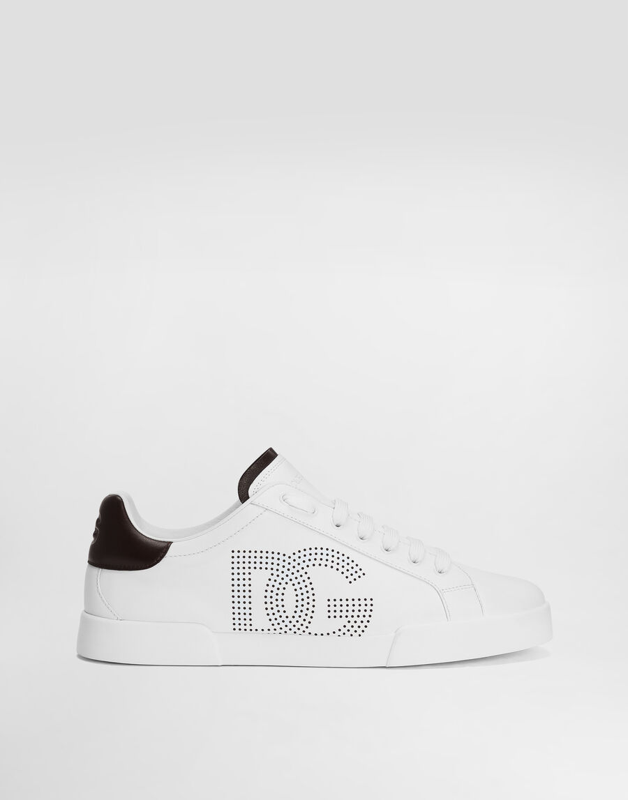 Printed calfskin nappa Strobel Portofino Light sneakers
