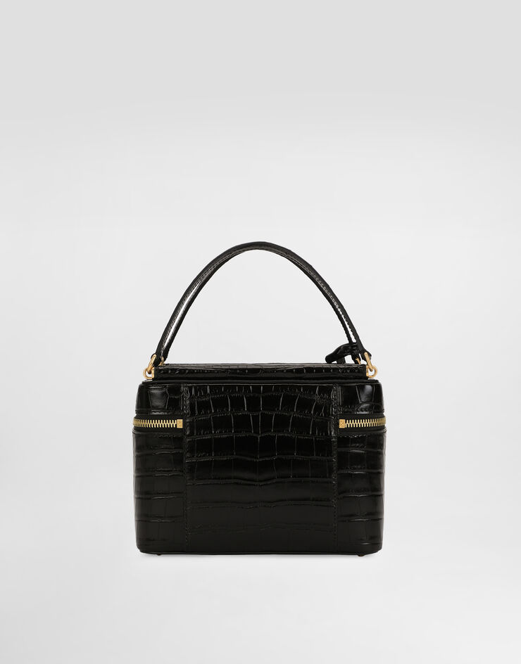 Dolce & Gabbana Sicily handbag in alligator leather Black BB7732B2EM0
