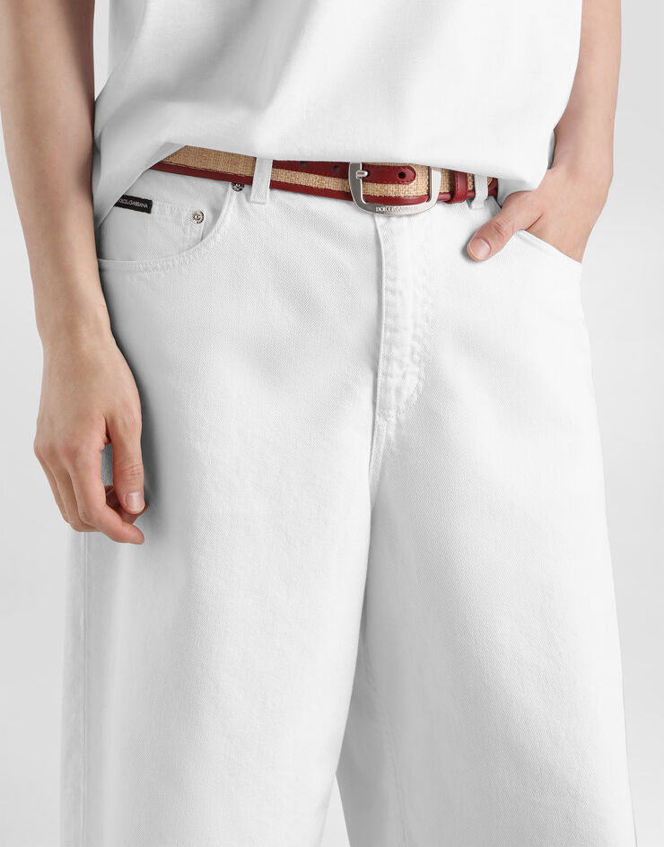 Dolce & Gabbana Denim bermuda shorts Multicolor GP1T2DG8PT9