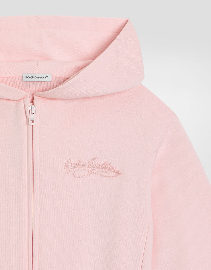 Dolce & Gabbana Cotton sweatshirt Pink L5JWCWG7QNV