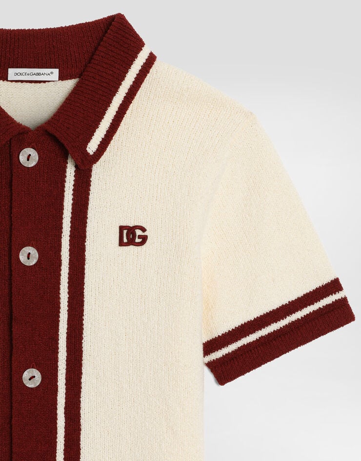 Dolce & Gabbana Knitted shirt Dolce & Gabbana Knitted shirt Beige L4KWG9JGMIX