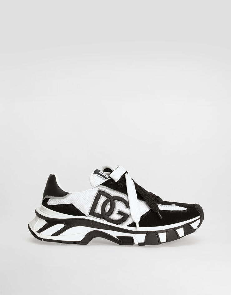 Dolce & Gabbana DG country road nylon and leather sneakers Multicolor CS2403A0208