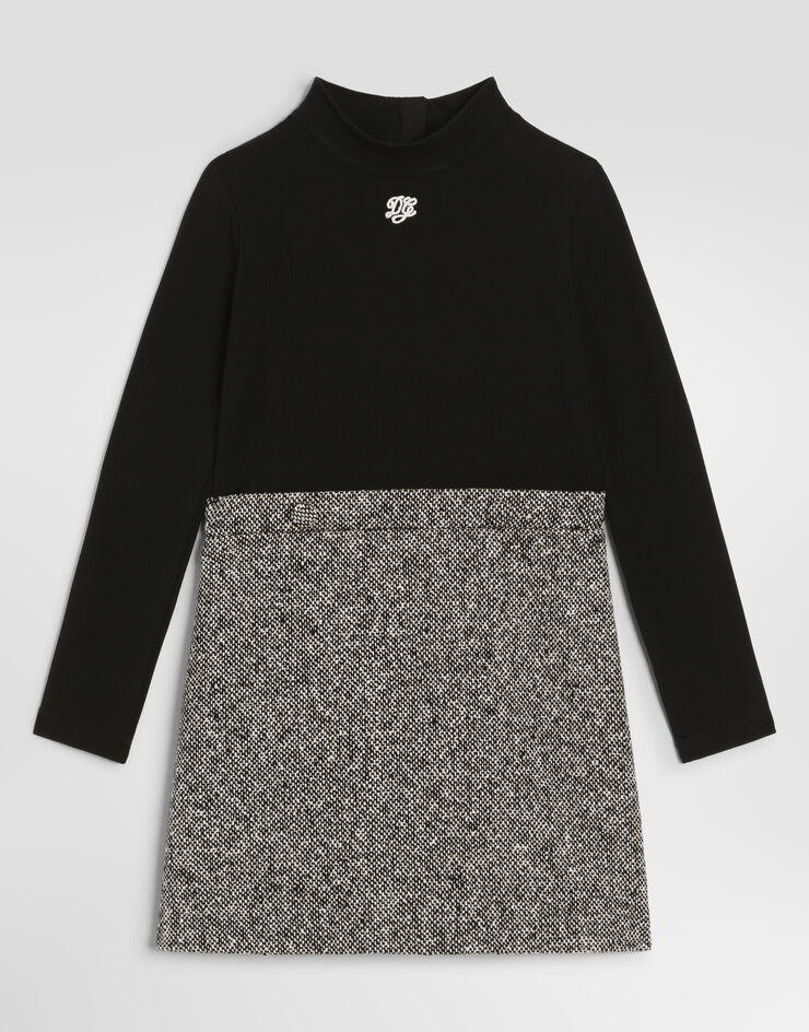 Dolce & Gabbana Mix material dress Dolce & Gabbana Mix material dress Multicolor L5JDBPG7Q3H
