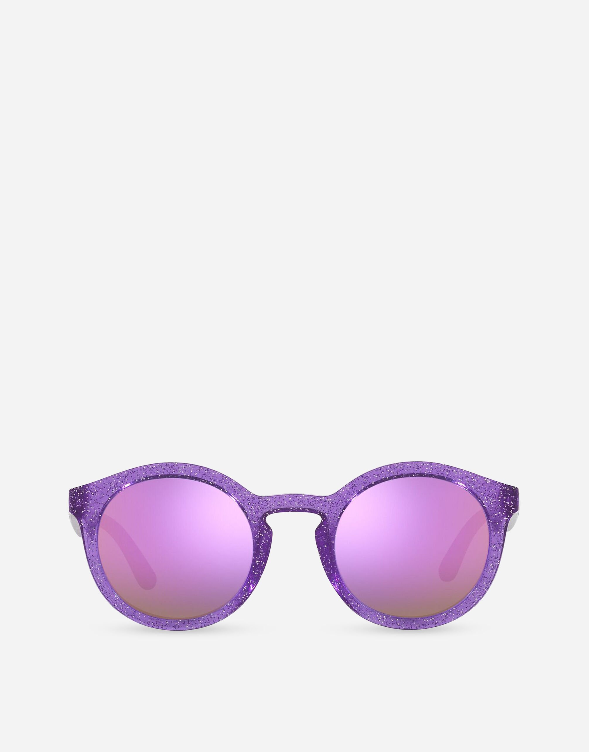 Dolce and gabbana purple sales sunglasses