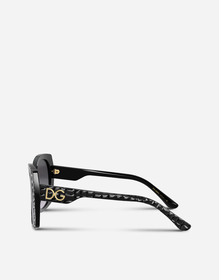 Dolce & Gabbana Print family sunglasses Black Crocodile Effect VG4385VP88G