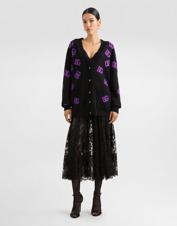 Dolce & Gabbana Wool cardigan Multicolor FXJ36TJCVYX