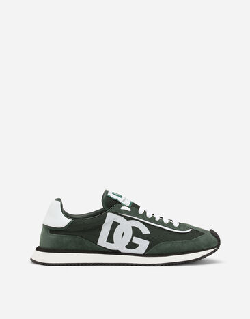 Dolce & Gabbana Zapatilla DG CUSHION en mezcla de materiales Verde CS2288A3D24