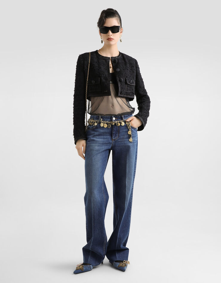 Dolce & Gabbana 5-pocket denim trousers Multicolor FTC8CDG8NC6