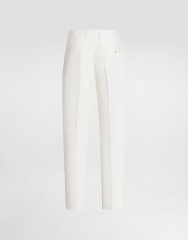 Dolce & Gabbana Wool trousers White FT0CXTFUBGC