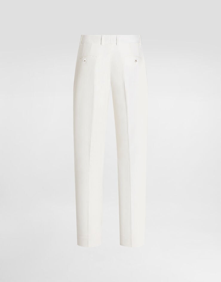Dolce & Gabbana Wool trousers Dolce & Gabbana Wool trousers White FT0CXTFUBGC