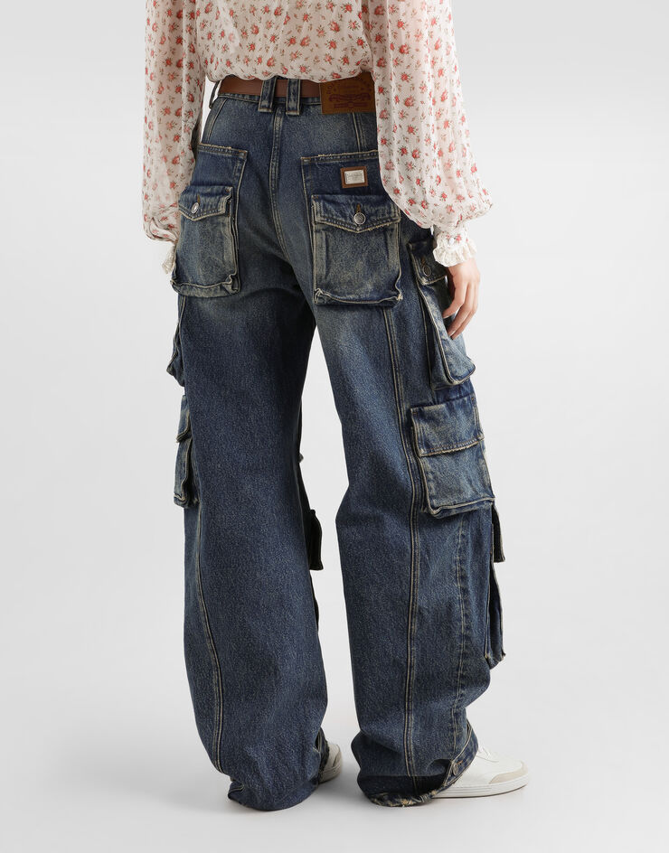 Dolce & Gabbana 5-pocket denim trousers Dolce & Gabbana 5-pocket denim trousers Multicolor FTDEBDG8OC9