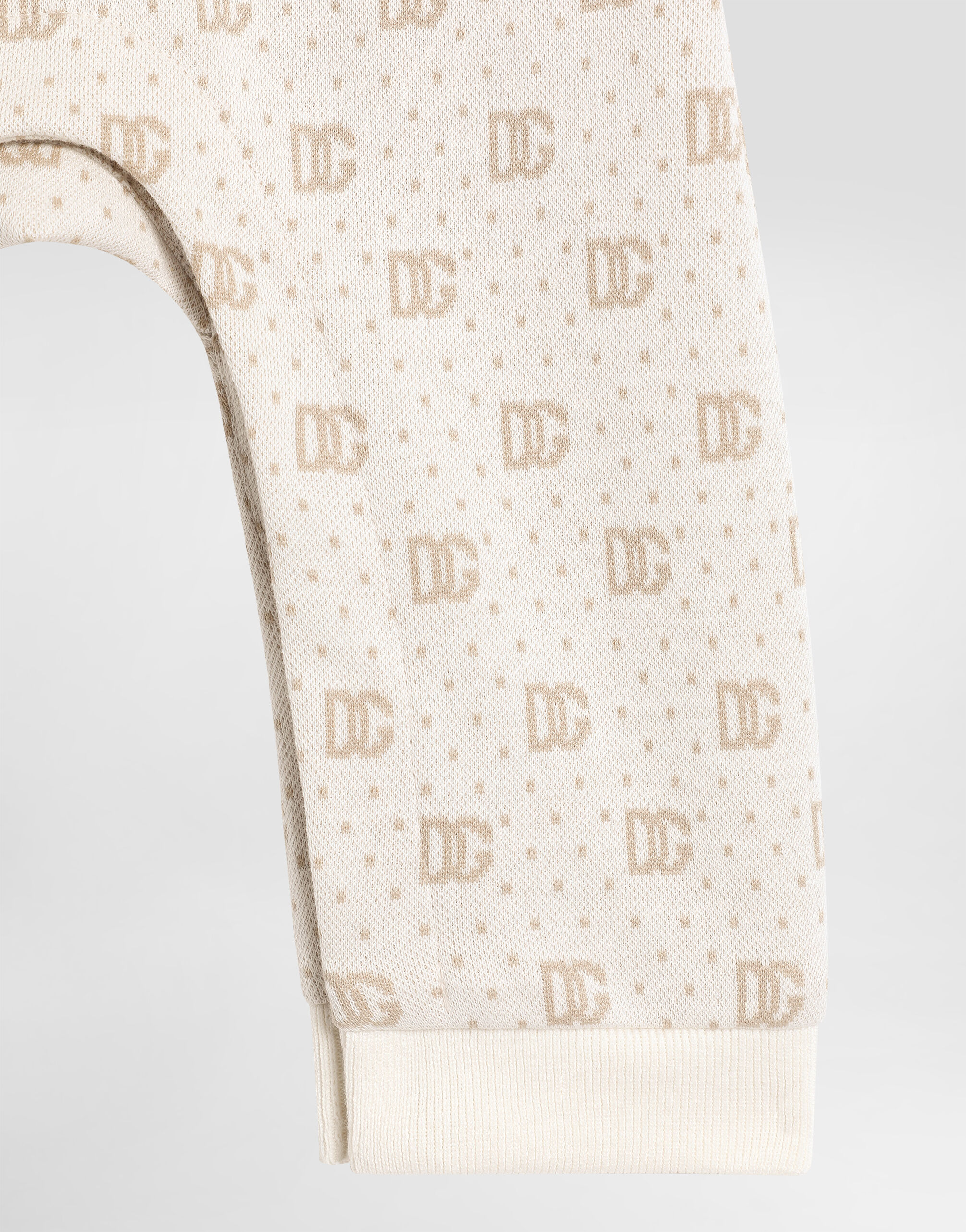 【関税＆送料込み】Dolce & Gabbana Viscose Logo Jacquard Pe Viscose leggings with jacquard DG logo in Azure for Women