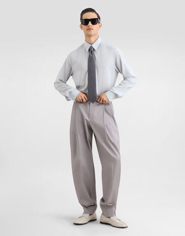 Dolce & Gabbana 衬衫 提花 Martini Grey G5ML1TFJ1J4
