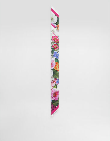 Dolce & Gabbana Floral-print twill headscarf (6x100) Print FN090RGDC5J