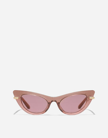 Dolce & Gabbana Sonnenbrille MINI ME Glitzerrosa VG400PVP04Z