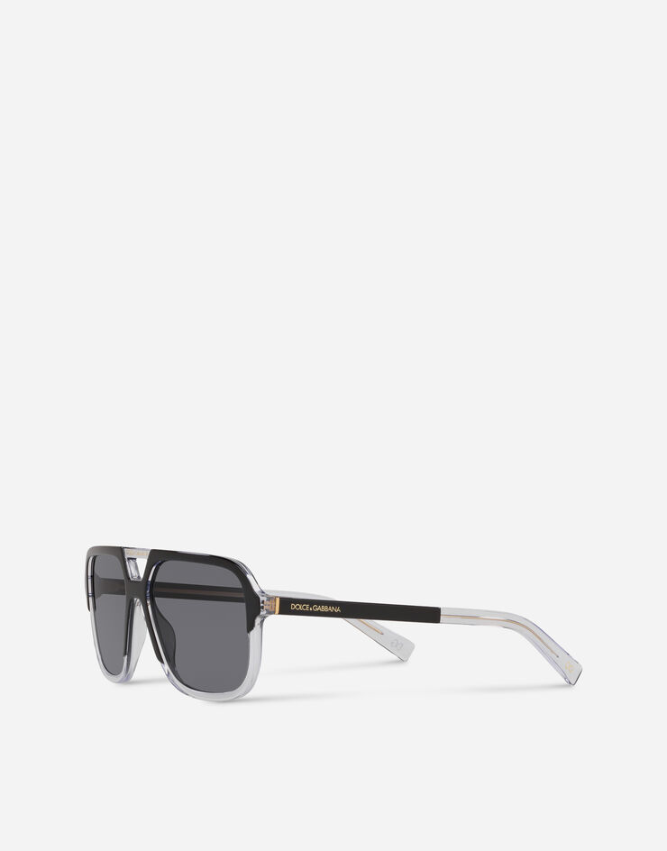 Dolce & Gabbana Angel sunglasses Black and Transparent VG435AVP181