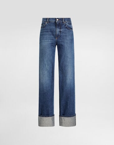 Dolce & Gabbana 5-pocket denim trousers Multicolor FTDCDDG8NR3