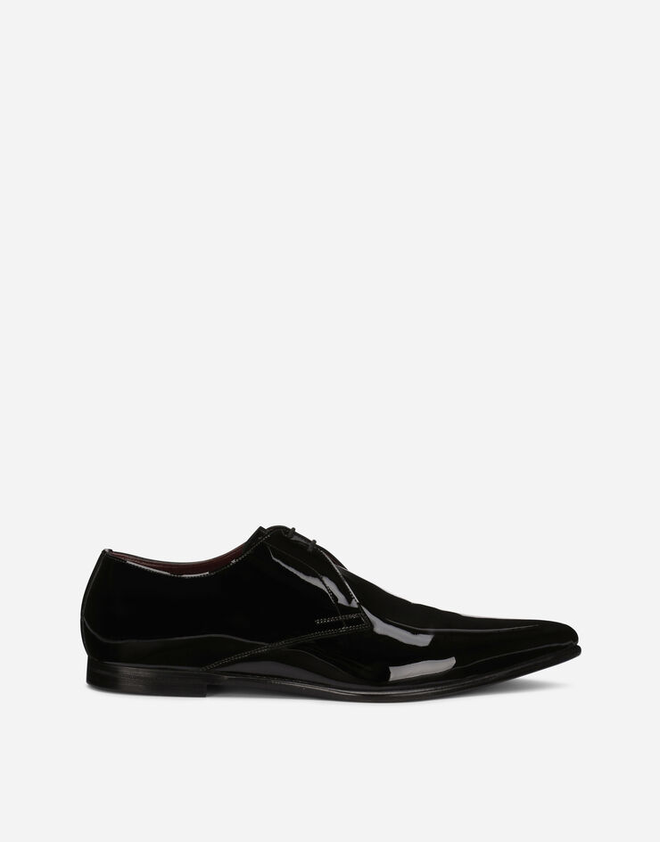 Dolce & Gabbana Patent leather Derby shoes Black A10725A1471