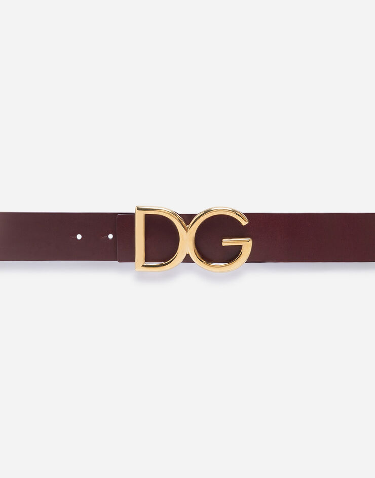Dolce & Gabbana Leather belt with DG logo 多色 BC4246AC493
