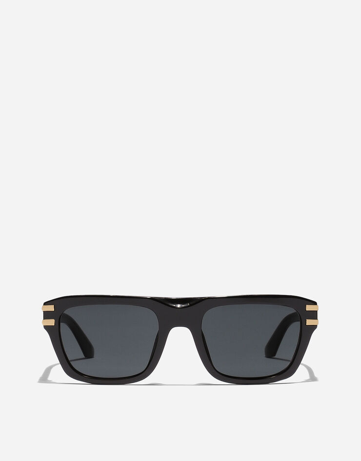 Dolce & Gabbana Sonnenbrille DG Griffe Schwarz VG4496VP187