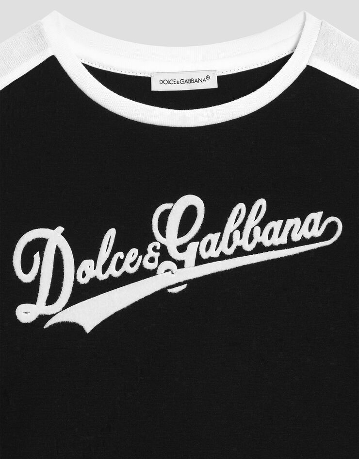 Dolce & Gabbana Jersey t-shirt with print Dolce & Gabbana Jersey t-shirt with print Black L5JTQGG7PWI