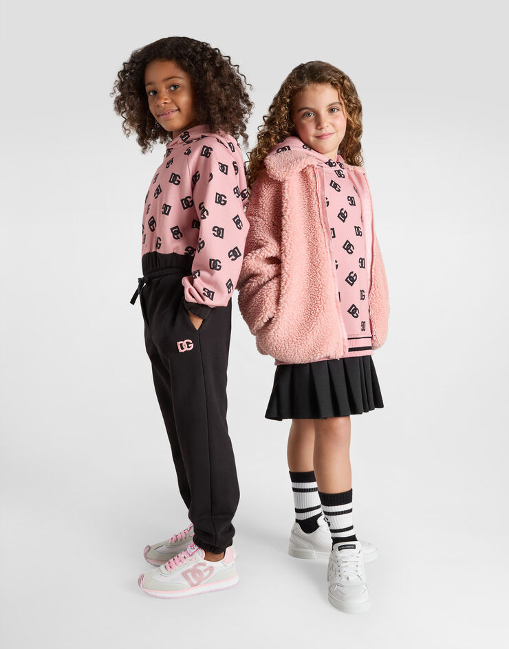 Dolce & Gabbana Sudadera con capucha y estampado del logotipo DG Imprima L5JWBKHS7JG