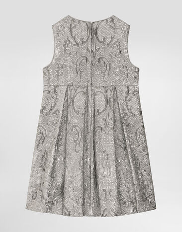 Dolce & Gabbana Lamé jacquard dress Silver L54DL6HJMQW