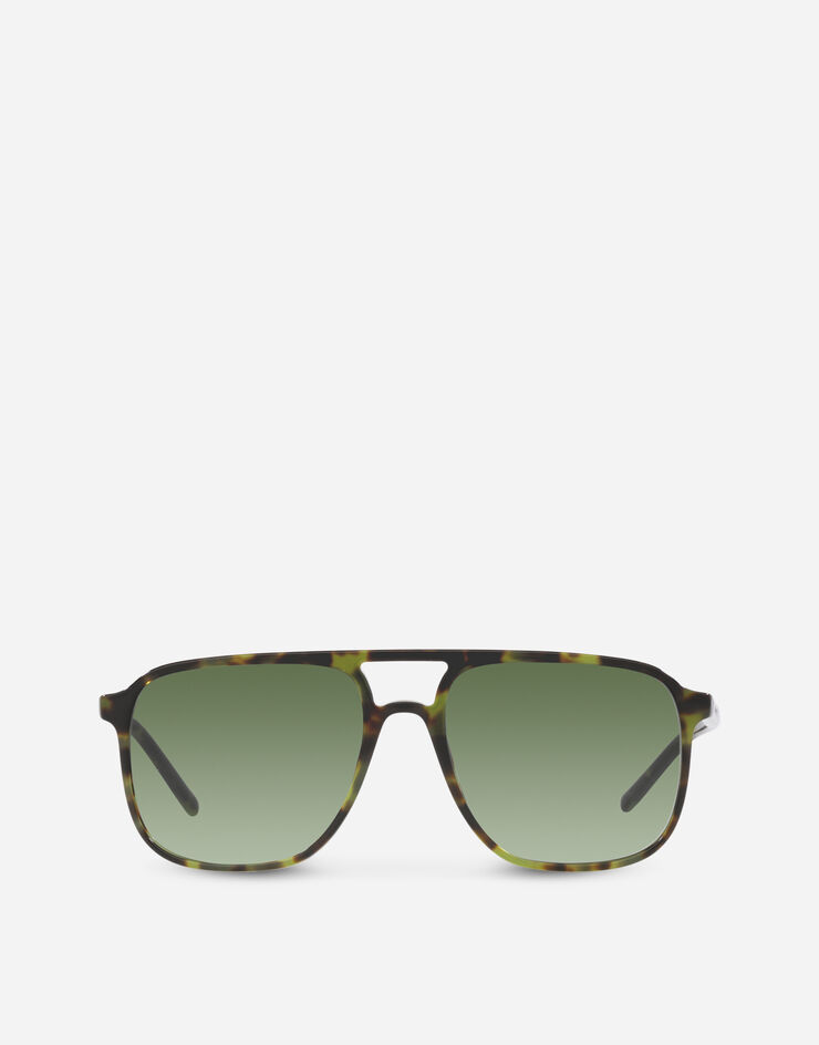 Dolce & Gabbana Thin profile sunglasses Green havana VG442AVP58E