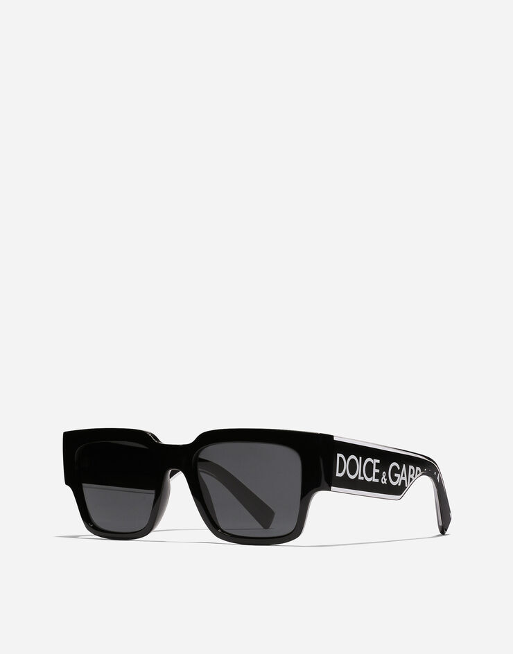 Dolce & Gabbana DG 엘라스틱 선글라스 블랙 VG6184VN187