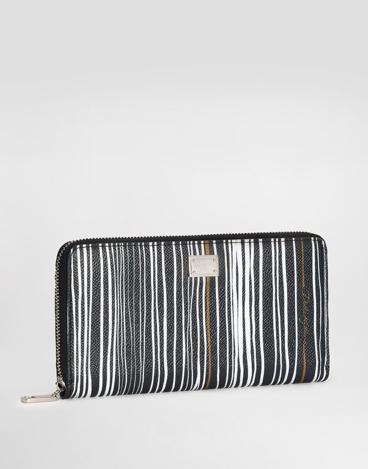 Dolce & Gabbana Stripe-print calfskin wallet Dolce & Gabbana Stripe-print calfskin wallet Multicolor BP1672A0692
