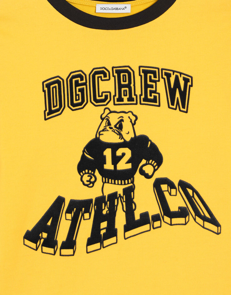 Dolce & Gabbana Jersey t-shirt Dolce & Gabbana Jersey t-shirt Yellow L4JTJDG7P9J