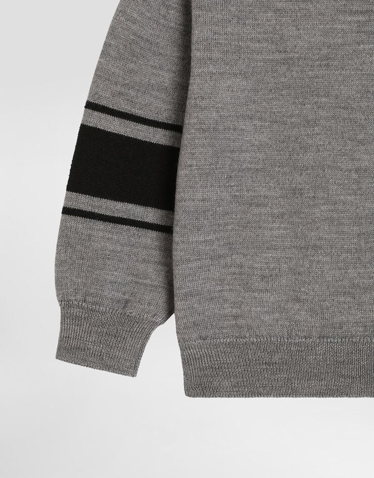 Dolce & Gabbana Virgin wool pullover Grey L1KWD0JDVG6