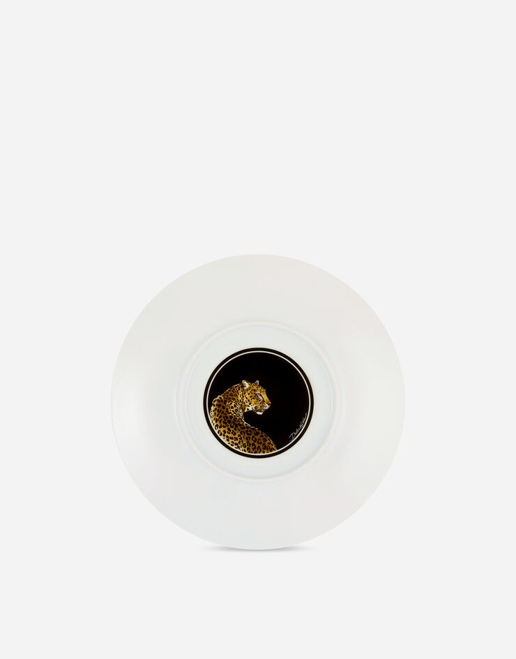 Dolce & Gabbana 2er-Set tiefe Teller aus Porzellan Mehrfarbig TC0S05TCA44