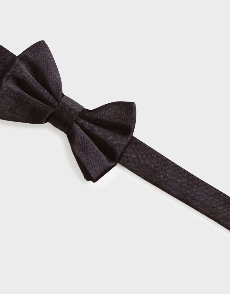 Dolce & Gabbana Silk bow tie Black LN1A58G0U05