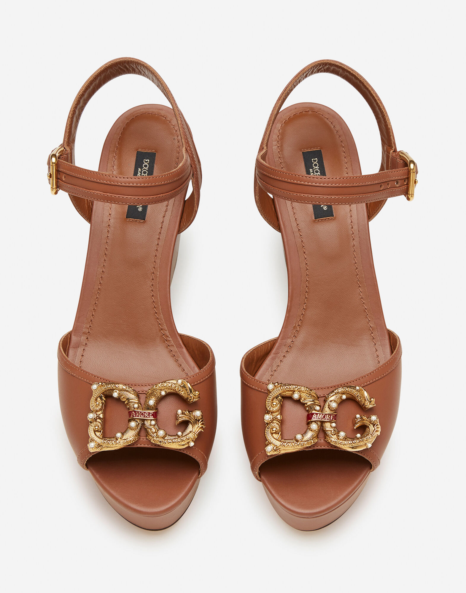 Dolce gabbana best sale wedge sandals