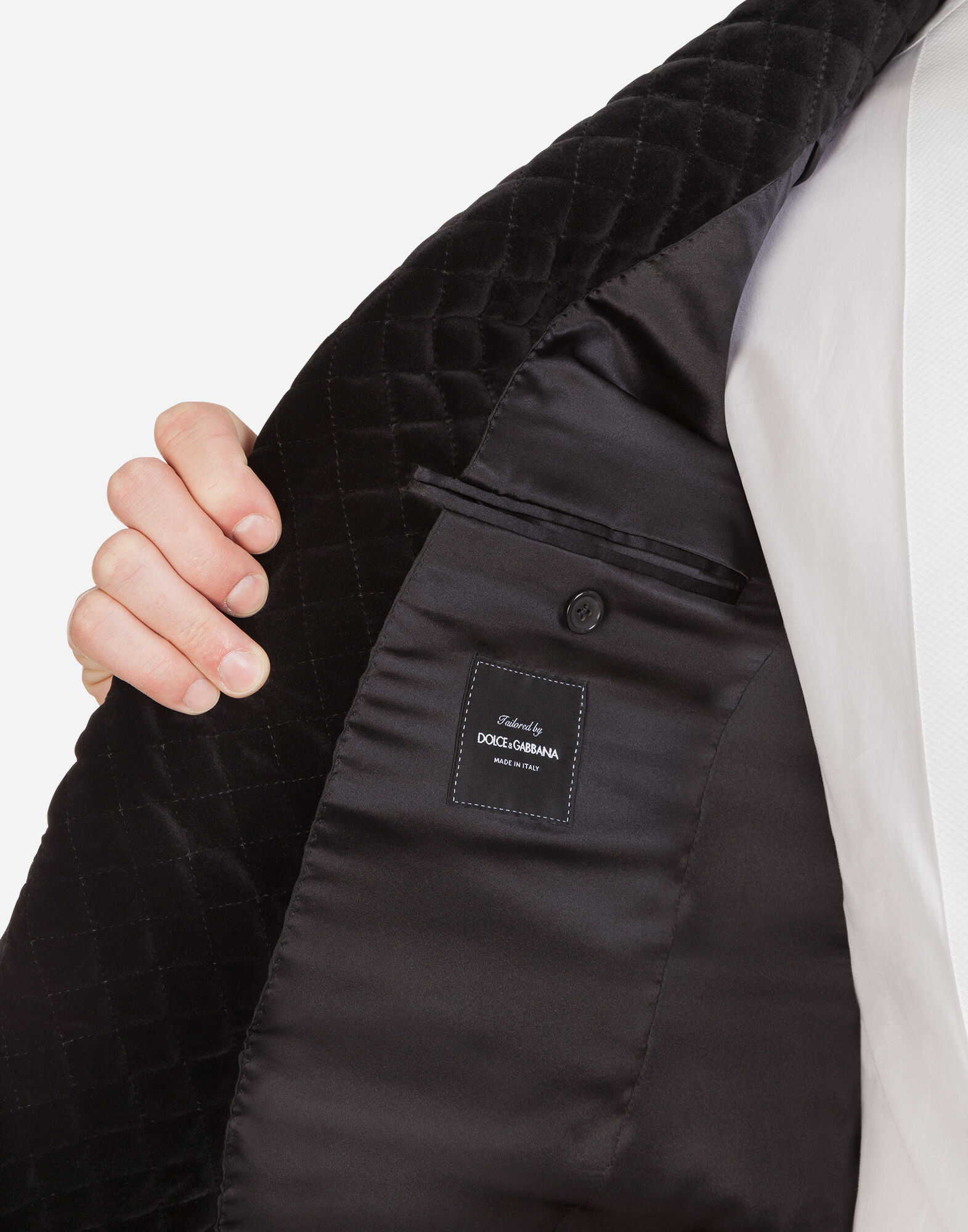Dolce and gabbana smoking jacket top