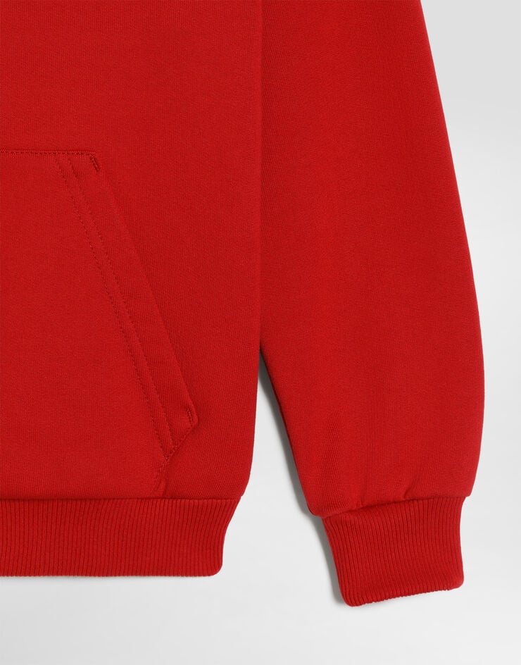 Dolce & Gabbana Sweat à capuche avec logo Dolce & Gabbana Sweat à capuche avec logo Red L4JWNTG7P4X